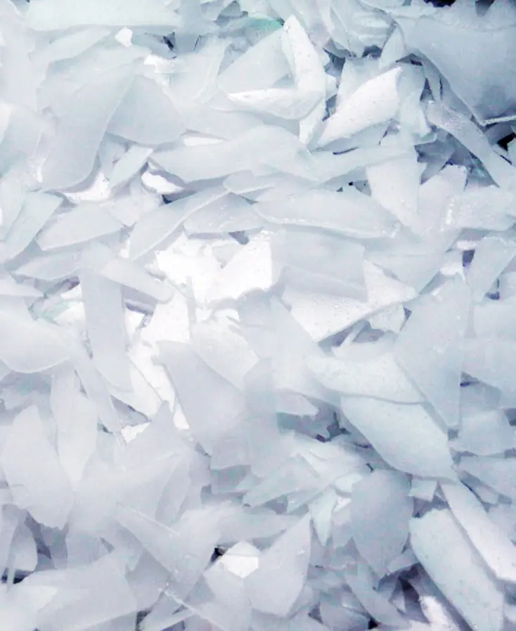 Hielo en escamas
